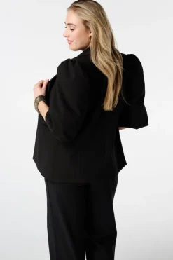 Blazer à manches bouffantes