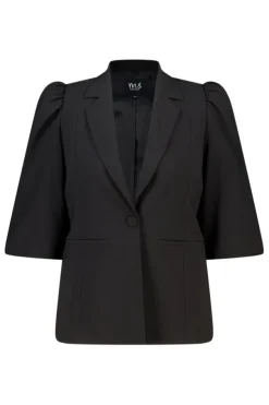 Blazer à manches bouffantes