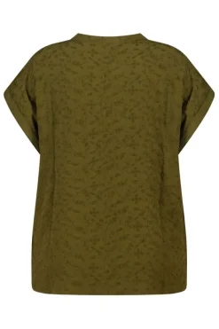 Blouse avec dentelle