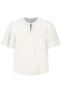Blouse en coton avec broderie