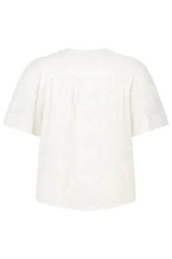 Blouse en coton avec broderie