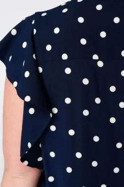 Blouse à pois