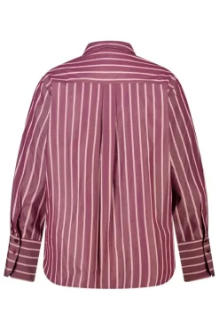 Blouse rayée avec perles