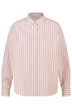 Blouse rayée avec strass
