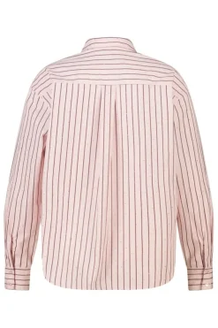 Blouse rayée avec strass