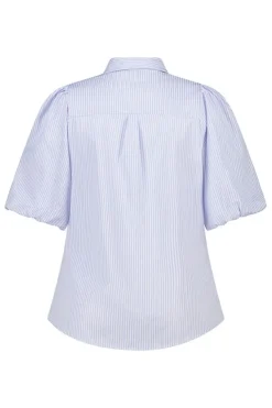 Blouse rayée avec strass
