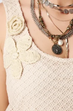 Débardeur en crochet