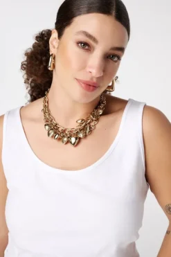Débardeur extra long en coton