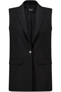 Gilet sans manches à boutons