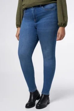 Jean skinny à taille haute CHERRY