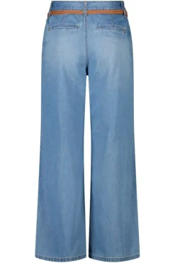 Jean wide leg avec ceinture