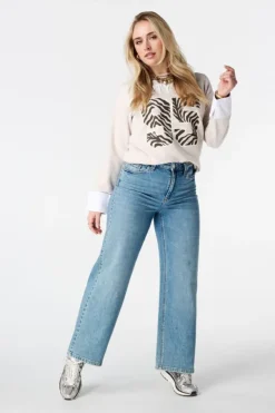 Jean wide leg IVY
