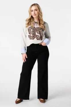 Jean wide leg IVY