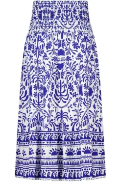 Jupe maxi avec imprimé