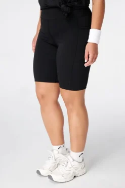 Legging de sport courte avec poches latérales