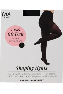 Pack de 2 Collants moulants 60 deniers
