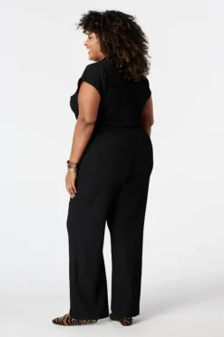 Pantalon avec taille élastique