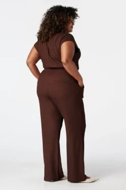 Pantalon avec taille élastique