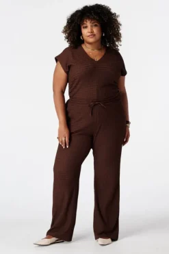 Pantalon avec taille élastique
