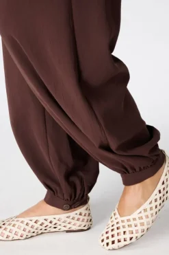 Pantalon ballon avec taille élastique