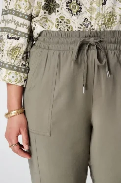 Pantalon à taille élastique