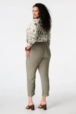 Pantalon à taille élastique