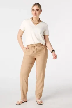 Pantalon à taille élastique