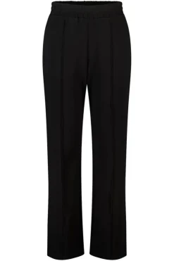 Pantalon wide leg avec taille élastique