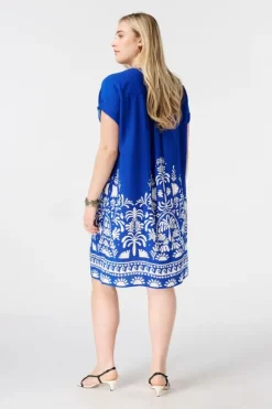Robe à encolure en V