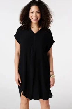 Robe à encolure en V