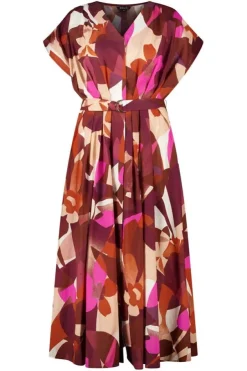 Robe maxi avec ceinture