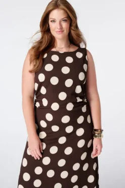 Robe maxi avec imprimé