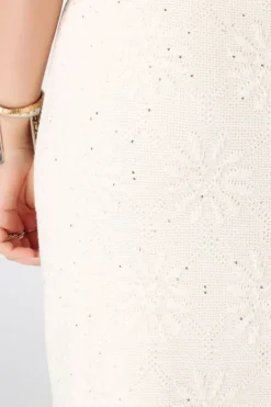 Robe midi ajustée
