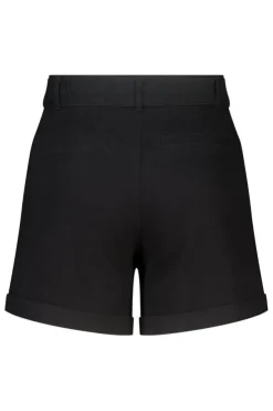 Short en denim avec ceinture