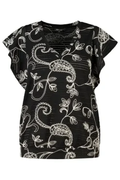 Top avec imprimé paisley