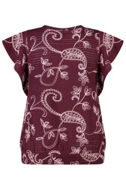Top avec imprimé paisley