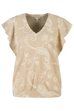 Top avec imprimé paisley