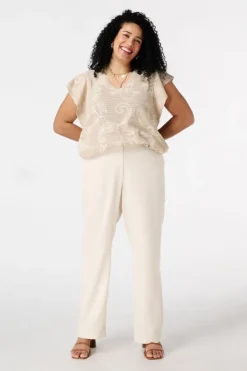 Top avec imprimé paisley