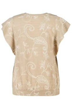 Top avec imprimé paisley