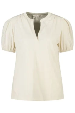 Top avec manches bouffantes