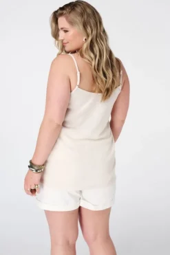 Top avec perles