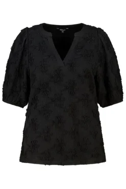 Top avec structure florale