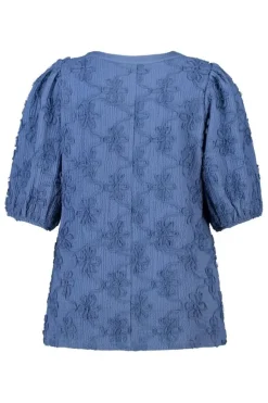 Top avec structure florale