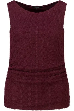 Top en dentelle sans manches