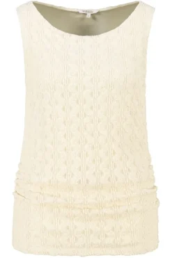Top en dentelle sans manches
