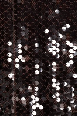 Top à paillettes sans manches