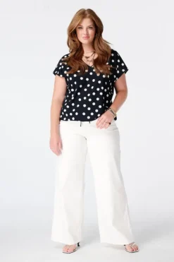 Top à pois