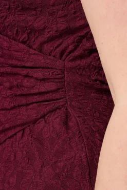 Top portefeuille avec dentelle