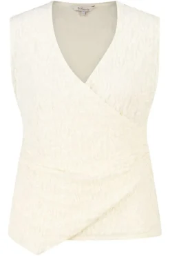 Top portefeuille avec dentelle