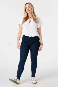 Tregging aspect denim